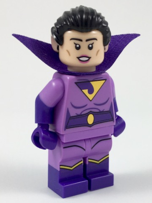 LEGO NEW LAVENDER MINIFIGURE TORSO SUPER HERO WONDER TWINS JAYNA PIECE 