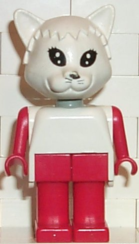 Bricker - LEGO Minifigure - fab3g Fabuland Figure Cat 3