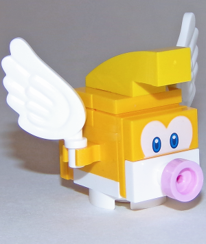 Lego Minifig Scanner Code with Pink Lines Super Mario Koopa Troopa mar0006 