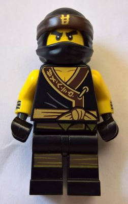 Bricker - LEGO Minifigure - njo322 Cole - The LEGO Ninjago Movie, Arms with  Cuffs (70618)