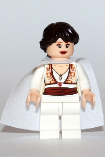 Lego Prince of Persia Tamina minifigs 7571 7572 Lady Female White Cape
