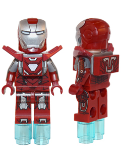 Bricker - LEGO Minifigure - sh232 Silver Centurion