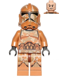 Medium Dark Flesh Camouflage *NEW* Star Wars Lego Clone Trooper Torso