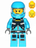 LEGO ac016 Alien Defense Unit Soldier 2 - Dark Azure Hips