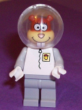 LEGO bob012 Sandy Cheeks - Light Bluish Gray Legs