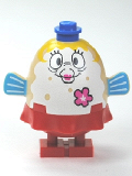 LEGO bob038 Mrs. Puff - Pink Flower (3818)