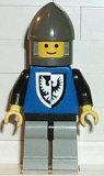 LEGO cas102 Black Falcon - Light Gray Legs with Black Hips, Dark Gray Chin-Guard