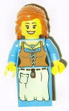 LEGO cas490 Kingdoms - Peasant, Maiden
