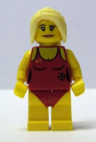 LEGO col024 Lifeguard - Minifig only Entry