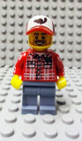 LEGO col072 Lumberjack - Minifig only Entry