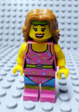 LEGO col074 Fitness Instructor - Minifig only Entry
