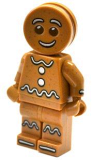 LEGO col168 Gingerbread Man - Minifig only Entry