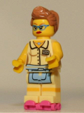 LEGO col175 Diner Waitress - Minifig only Entry