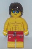 LEGO col185 Lifeguard - Minifig only Entry