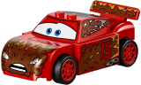 LEGO crs007 Lightning McQueen - Red, Splashed in Mud (10744)