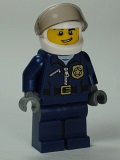 LEGO cty0484 Police - City Motorcycle Officer, Lopsided Grin