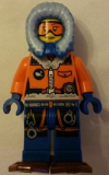 LEGO cty0554 Arctic Explorer, Female with Snowshoes