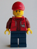 LEGO cty0605 Deep Sea Submariner Male, Red Cap