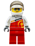 LEGO cty0611 Rally Race Car Driver, Airborne Logo