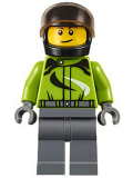 LEGO cty0614 Motorcyclist - Ambulance Plane Passenger