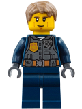 LEGO cty0780 Police - City Chase McCain - Dark Blue Uniform