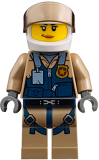 LEGO cty0852 Mountain Police - Officer Female, Helicopter Pilot