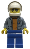 LEGO cty0865 Coast Guard City - Helicopter Pilot with Sunglasses