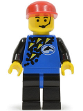LEGO div013 Divers - Blue, Red Cap