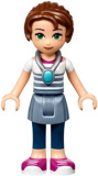 LEGO elf034 Emily Jones, Sand Blue Skirt, Amulet (41184)