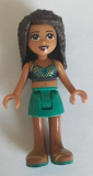 LEGO frnd312 Friends Andrea, Dark Turquoise Skirt, Dark Blue Top