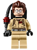 LEGO gb012 Dr. Egon Spengler, Printed Arms - with Proton Pack