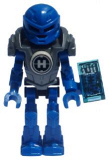 LEGO hf010 Hero Factory Mini - Surge - Flat Silver Armor with Datapad