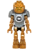 LEGO hf019 Hero Factory Mini - Rocka - Flat Silver Armor