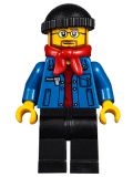 LEGO hol090 Winter Holiday Train Station Bus Driver (10259)