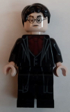 LEGO hp232 Harry Potter, Dark Red Shirt and Tie, Black Robe
