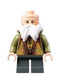 LEGO hp264 Professor Filius Flitwick, Olive Green Suit