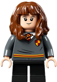 LEGO hp272 Hermione Granger, Gryffindor Sweater with Crest, Black Short Legs
