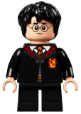 LEGO hp281 Harry Potter, Gryffindor Robe, Sweater, Shirt and Tie, Black Short Legs