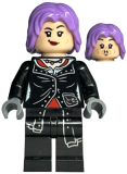 LEGO hp336 Nymphadora Tonks - Medium Lavender Hair, Printed Legs