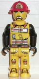 LEGO js001 Fireman in Hat #01