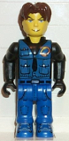 LEGO js013 Jack Stone - Black Jacket, Blue Legs, Blue Vest