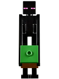 LEGO min027 Enderman - Bright Green and Reddish Brown Box