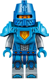 LEGO nex039b Nexo Knight Soldier - Dark Azure Armor, Blue Helmet with Eye Slit, Dark Azure Hands (70318 Royal Guard)