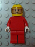 LEGO rac036 F1 Ferrari - F. Massa with Helmet Yellow Decorated - without Torso Stickers (8144-2)