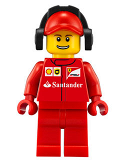 LEGO sc015 Ferrari Pit Crew Member 3 - Smile
