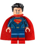 LEGO sh220 Superman - Dark Blue Suit, Tousled Hair, Red Boots (76046)