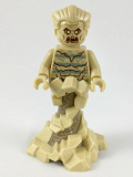 LEGO sh537 Sandman, Tan Sand Form with Swirling Base