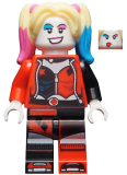 LEGO sh650 Harley Quinn - Jacket Open, Corset