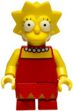 LEGO sim010 Lisa Simpson with Wide Open Eyes - Minifig only Entry