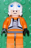 LEGO sw012b Dak Ralter (with Dark Bluish Gray Hips and Light Flesh Head)
